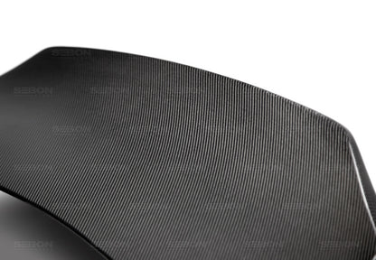 Seibon 08-14 Subaru Impreza WRX/STi 4dr C-style Carbon Fiber Trunk Lid | Subaru Impreza WRX / STI (TL0809SBIMP4D-C)
