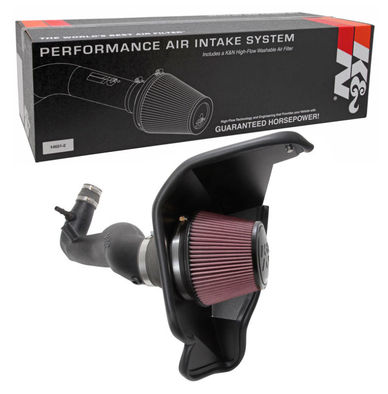 K&N 2018 Ford Mustang 2.3L F/I AirCharger Performance Intake | Ford Mustang (18-23) (63-2606)