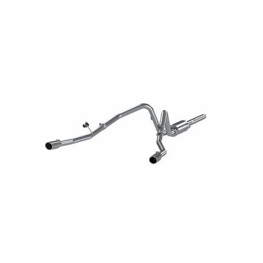MBRP 2004-2008 Ford F150 4.6/5.4L EC/CC-SB Cat Back Dual Split Rear (Aluminum)