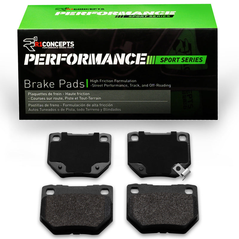 R1 Concepts 06-07 Subaru Impreza F&R Perf Brake Pads | Impreza/Legacy Outback (92-11) (2115-0461-10)