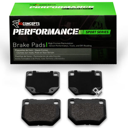 R1 Concepts 06-07 Subaru Impreza F&R Perf Brake Pads | Impreza/Legacy Outback (92-11) (2115-0461-10)