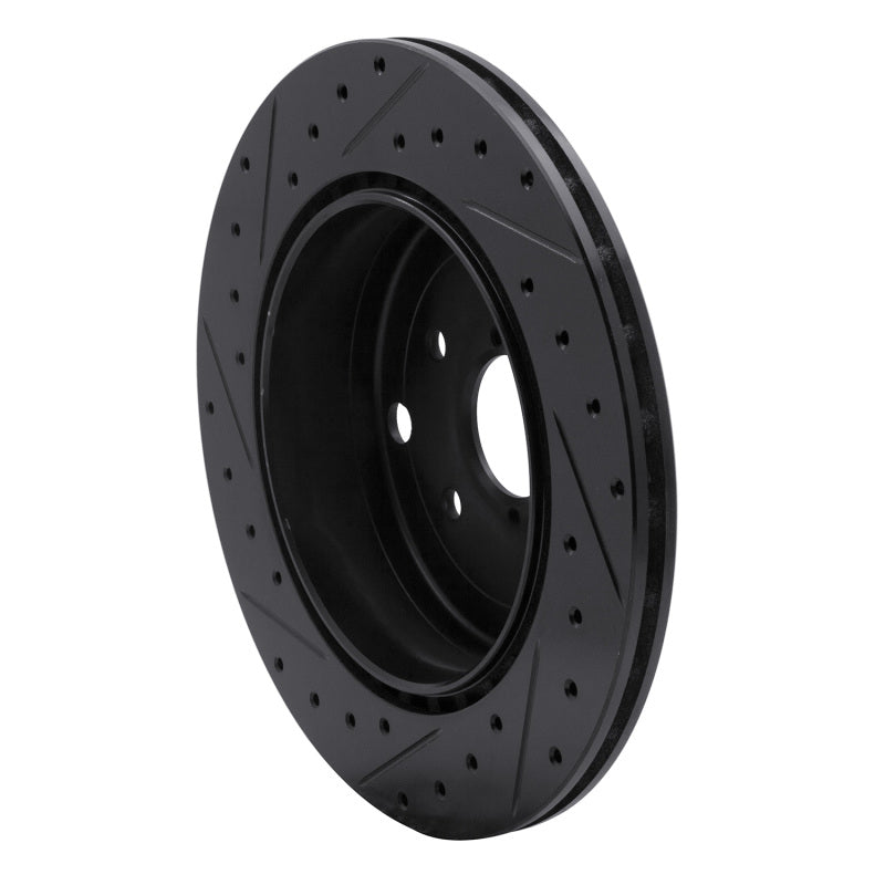 R1 Concepts D&S Rear Drilled & Slotted Rotor | Subaru Impreza WRX (07-21) (ECB-13022R)