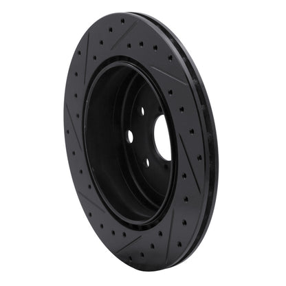 R1 Concepts D&S Rear Drilled & Slotted Rotor | Subaru Impreza WRX (07-21) (ECB-13022R)