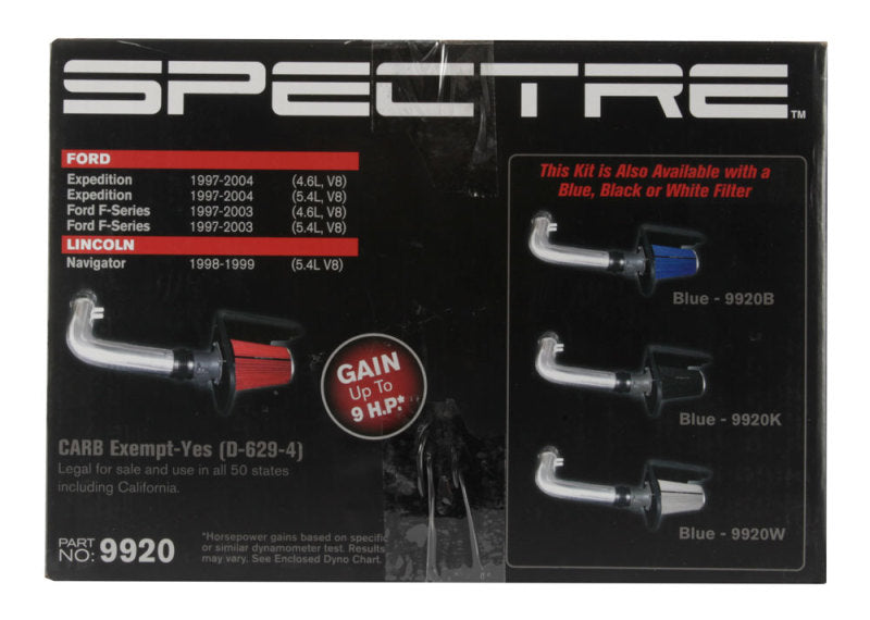 Spectre 97-03 Ford Expedition V8-4.6/5.4L F/I Air Intake Kit | Ford Expedition (9920)