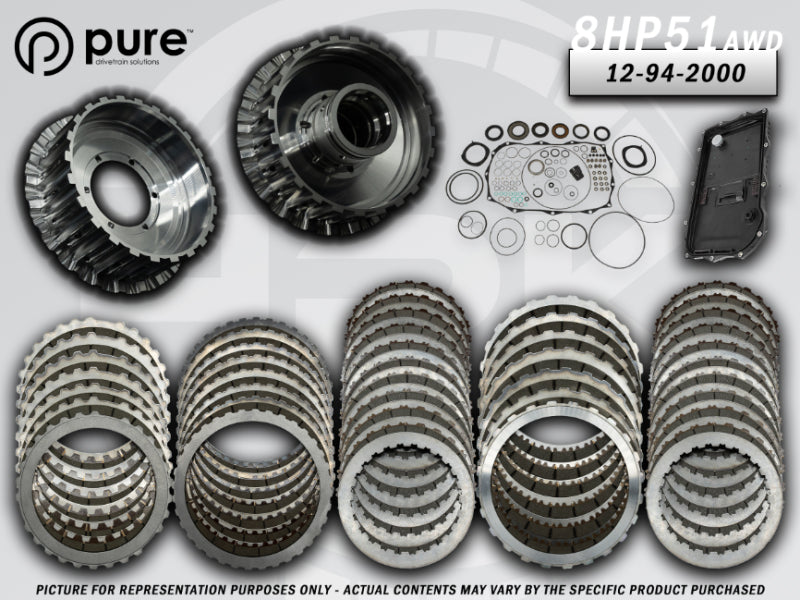 PDS 8HP51 High Performance Transmission Hard Parts Kit - AWD - Stage 2