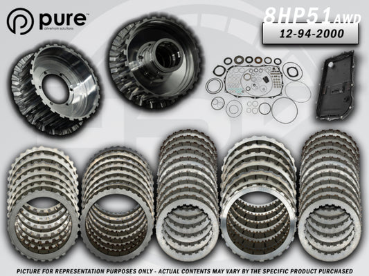 PDS 8HP51 High Performance Transmission Hard Parts Kit - AWD - Stage 2
