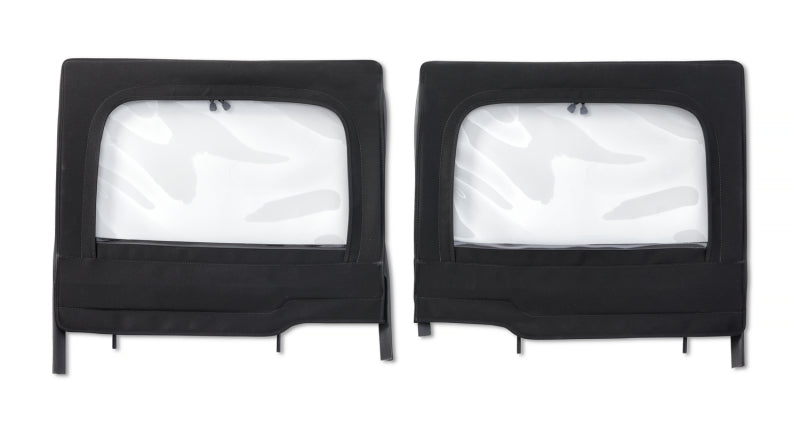 Bestop 51743-17 Upper Doors Rear Black Twill For Jeep Gladiator/ Wrangler JL
