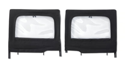 Bestop 51743-17 Upper Doors Rear Black Twill For Jeep Gladiator/ Wrangler JL