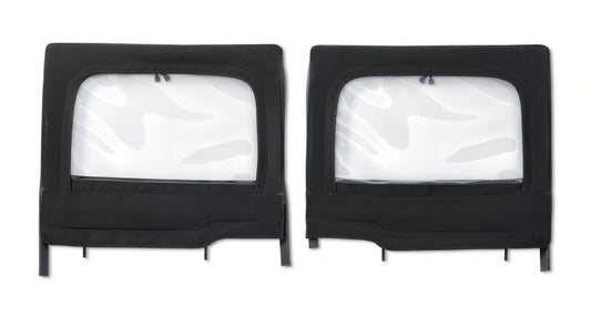 Bestop 51743-17 Upper Doors Rear Black Twill For Jeep Gladiator/ Wrangler JL