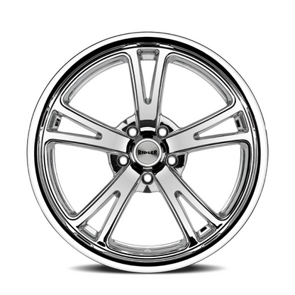 Ridler Wheels 606 Chrome | 17x7" +0mm | 5x120.65mm Wheel