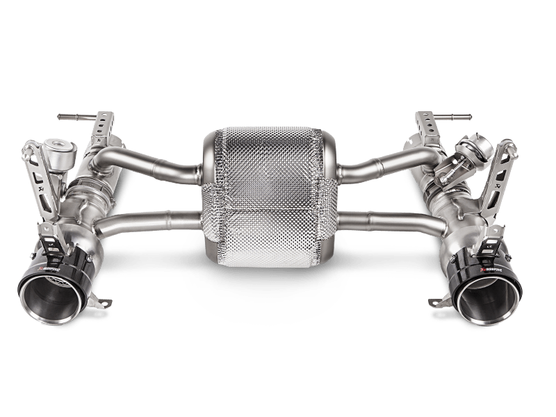 Akrapovic 16-17 Ferrari 488 GTB/488 Spyder Slip-On Line (Titanium) w/ Carbon Tips