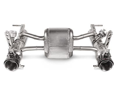 Akrapovic 16-17 Ferrari 488 GTB/488 Spyder Slip-On Line (Titanium) w/ Carbon Tips