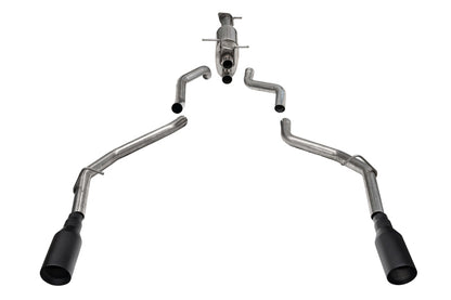 Corsa 19+ Ram 1500 5.7L HEMI 3in Catback | 5.0in Dual Tips (21435BPC)