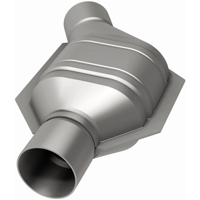MagnaFlow Universal 2.5 Angled Inlet Cat | Mustang (79-04)