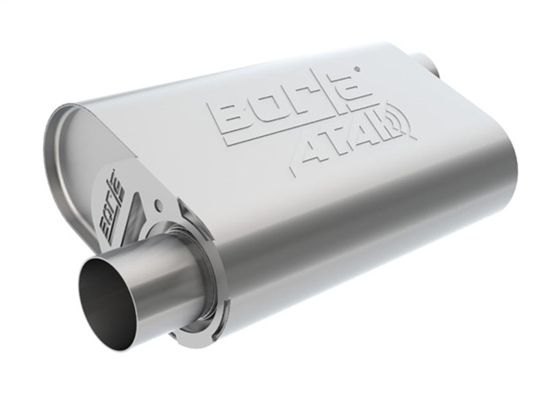 Borla CrateMuffler ATAK Oval 2.25in In/Out SBF 289/302 (400835) | Ford