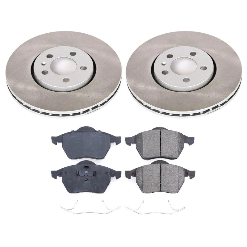 PowerStop Rotor Kit | 1999 Volkswagen Golf (SC5403)