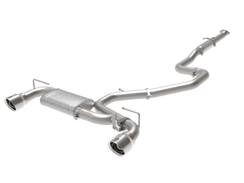 aFe Hyundai Veloster N 2.0L Takeda Cat-Back Exhaust System | Polished Tips (21-22) (49-37030-P)