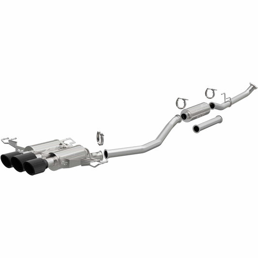 MagnaFlow 2023-2025 Honda Civic Type R SPEQ Series Carbon Fiber Cat-Back Performance Exhaust System
