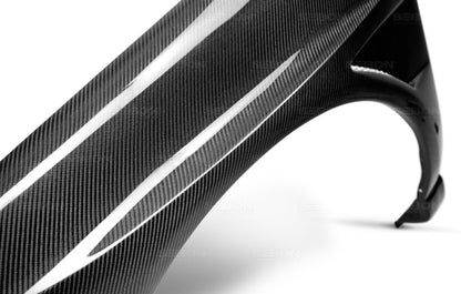 Seibon 10mm Wider Carbon Fiber Fenders | Subaru WRX / Impreza (89-93 / 00-07)