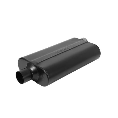 Flowmaster 2.5IN D&S SS Muffler For Jeep CJ/ CJ-5/ CJ-6, Chevy Corvette, Dodge D150, Tundra, F-250/350 (842551)
