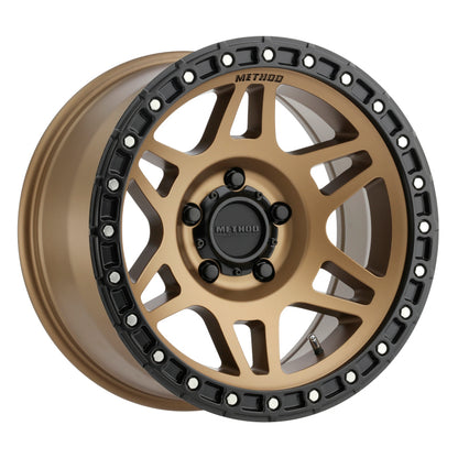 Method MR312 Bronze - Matte Black Lip | 17x8.5" +0mm | 5x150mm Wheel