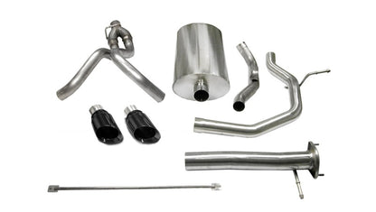 CORSA Sport / 3.0 in Cat-Back 4.0 in Single Tips | 2003-2006 SSR 5.3L, 6.0L V8 (14254)