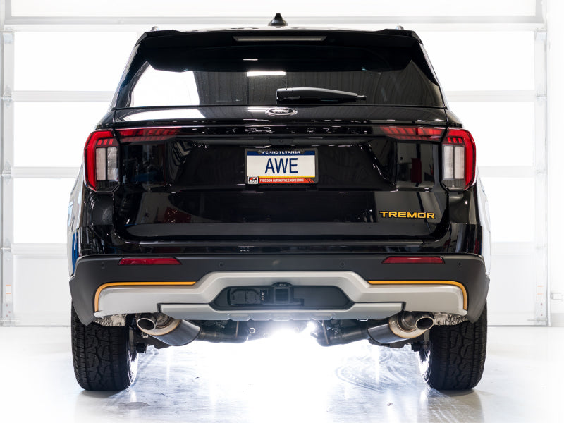 AWE Tuning Dual Rear Exit Exhaust | Ford Explorer Tremor (3015-28625)