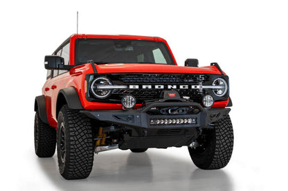 Addictive Desert Designs 2021+ Ford Bronco Rock Fighter Front Bumper - Hammer Black