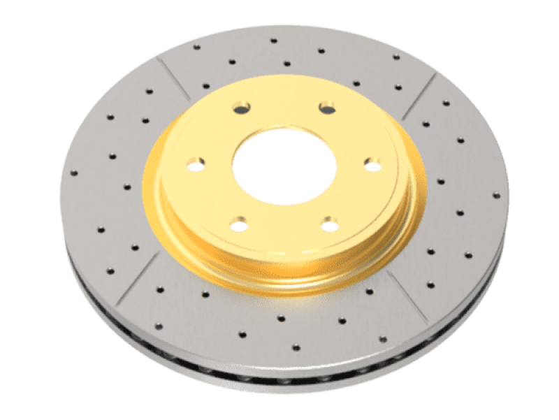 DBA Front Street Drilled & Slotted Rotor | Audi A6 (14-19) (DBA2832X)