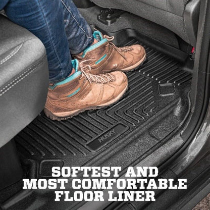 Husky Liners 14-18 Chevrolet Silverado Crew Cab X-Act Contour Front & Second Seat Floor Liners