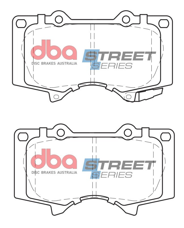 DBA Street Series Front Brake Pads | Lexus GX460 (10-19) (DB1482SS)