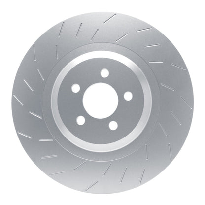 DFC Slotted Hi-Carbon Alloy Geomet Rotor (FRONT): Dodge Challenger (15-20)