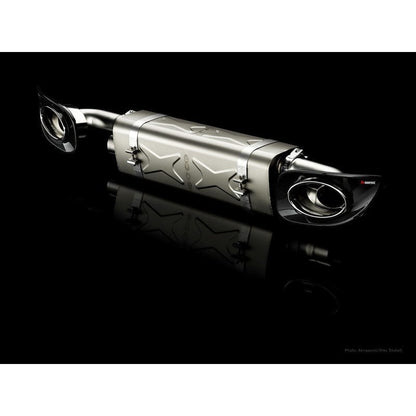 Akrapovic Porsche 911 Turbo / Turbo S (997.2) Slip-On Line (Titanium) w/ Titanium Tips
