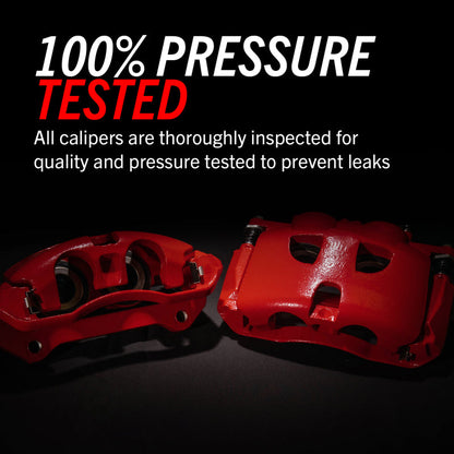 PowerStop Front Red Caliper Pair | 2003–2006 Mitsubishi Lancer (S6234)