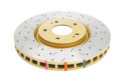 DBA 4000 Series Single Drilled/Slotted Front Rotor | Evo 8/9 (03-06) (DBA4418XS)