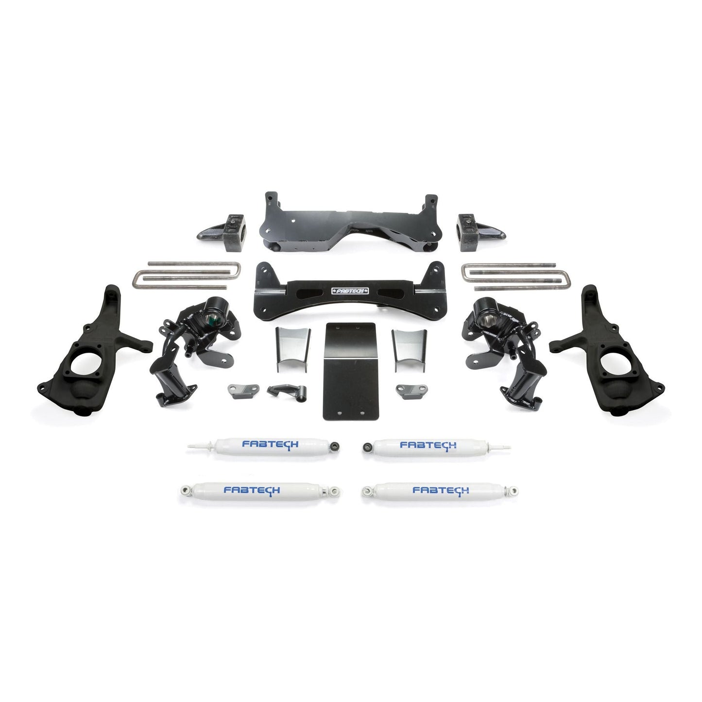 Fabtech 6" RTS Suspension System w/ Performance Shocks | GM 2500HD 2WD/4WD (11-19) (K1046)