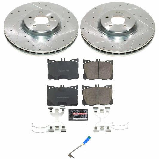 PowerStop 22-23 Mercedes-Benz E53 AMG Front Z23 Evolution Brake Kit (K9260)