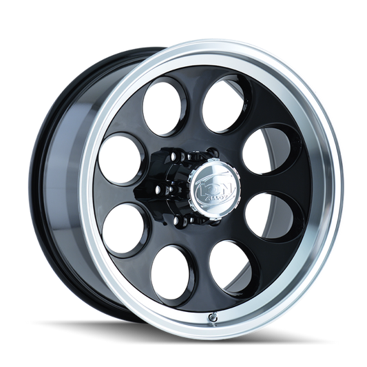 ION Wheels Type 171 Black/Machined | 15x8" -27mm | 5x127mm Wheel