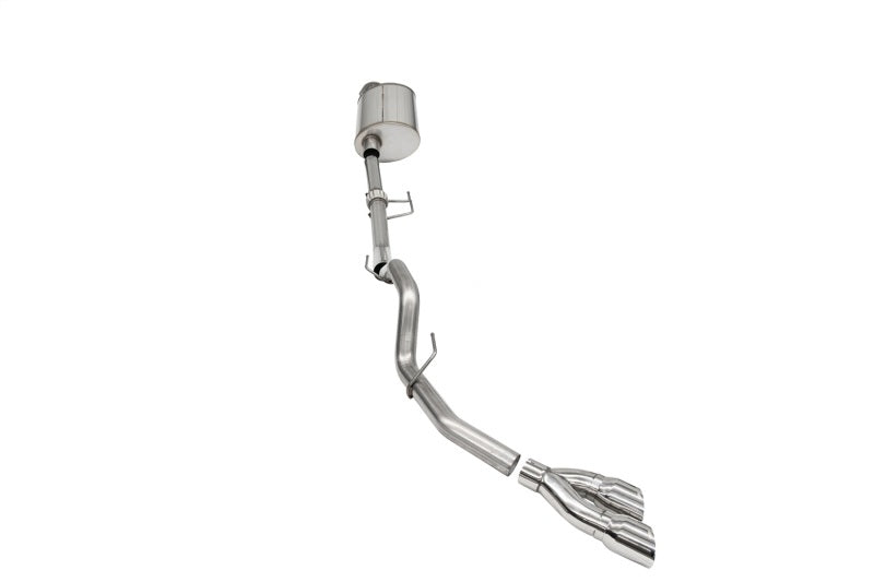 CORSA Sport / 3.0 in Cat-Back Single Side Exit | Ford F-150 (21-23) 3.5T EcoBoost (21163BLK)