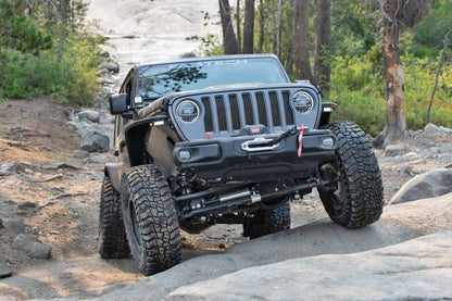 Fabtech Dirt Logic 2.0 Steering Stabilizer Kit | Jeep JL 18-21 F&R (FTS24282)