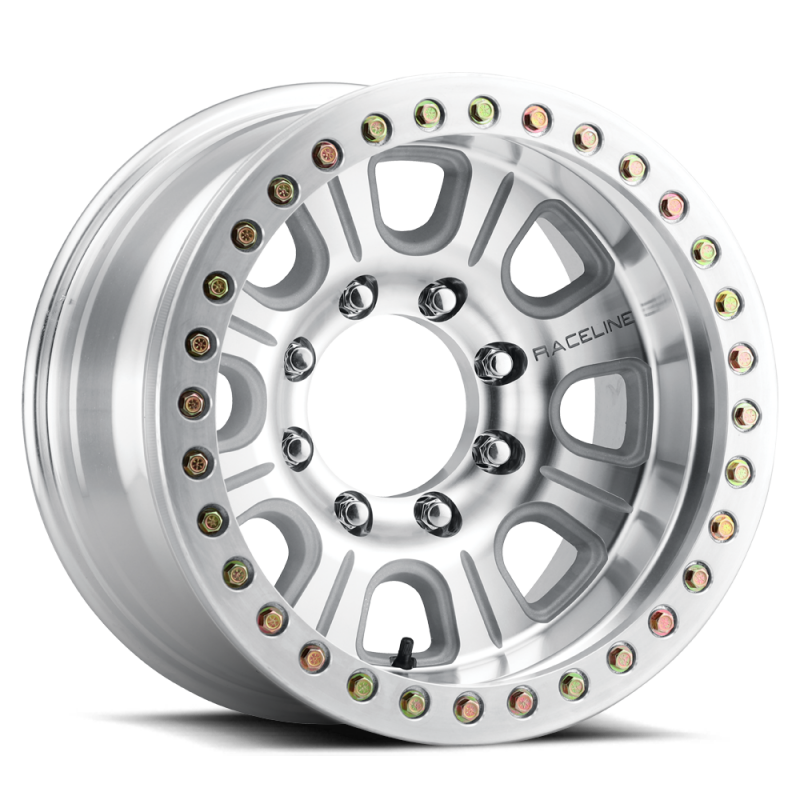 Raceline RT233 Monster Machined Beadlock | 17x9.5" -32mm | 5x127mm Wheel