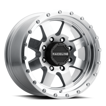 Raceline 935 Defender Machined | 17x9" +0mm | 5x127mm Wheel