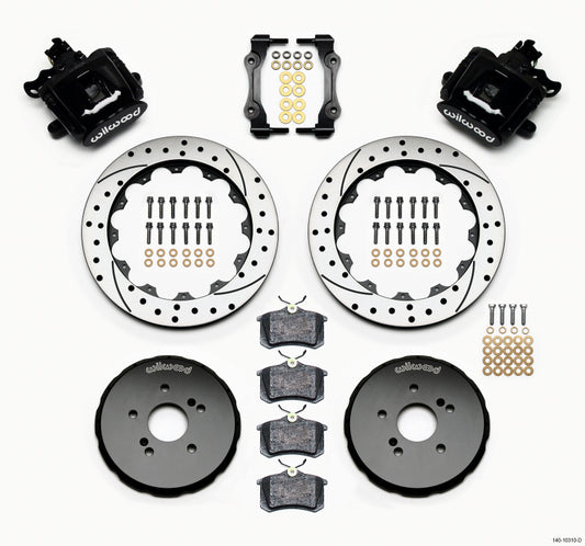 Wilwood 12.88in D&S Combo Parking Brake Rear Kit | Honda S2000 (140-10310-D)