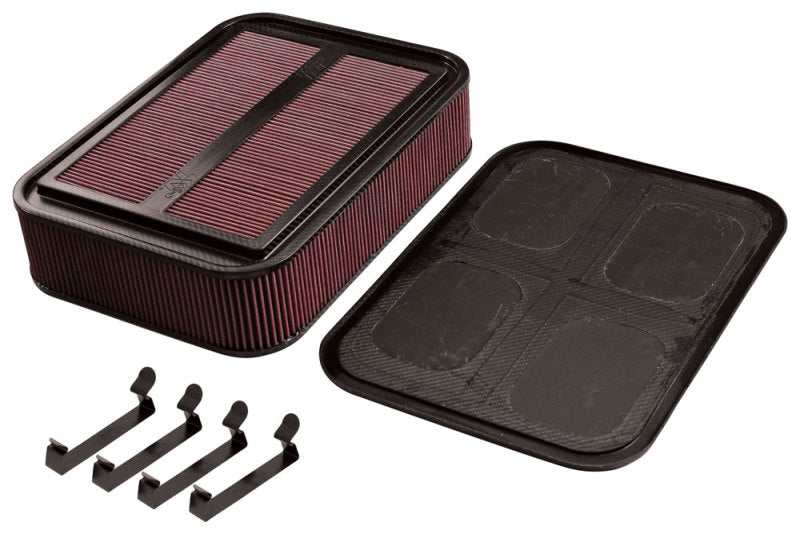 K&N Carbon Fiber 4in Air Box | Racing (100-8592)