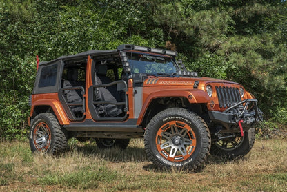 Rugged Ridge 11509.31 Fortis Tube Doors for 07-18 Jeep Wrangler JK