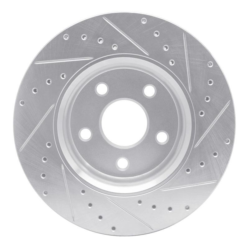 DFC D&S Silver Brake Rotor (FRONT LEFT): Dodge Durango (11-22)