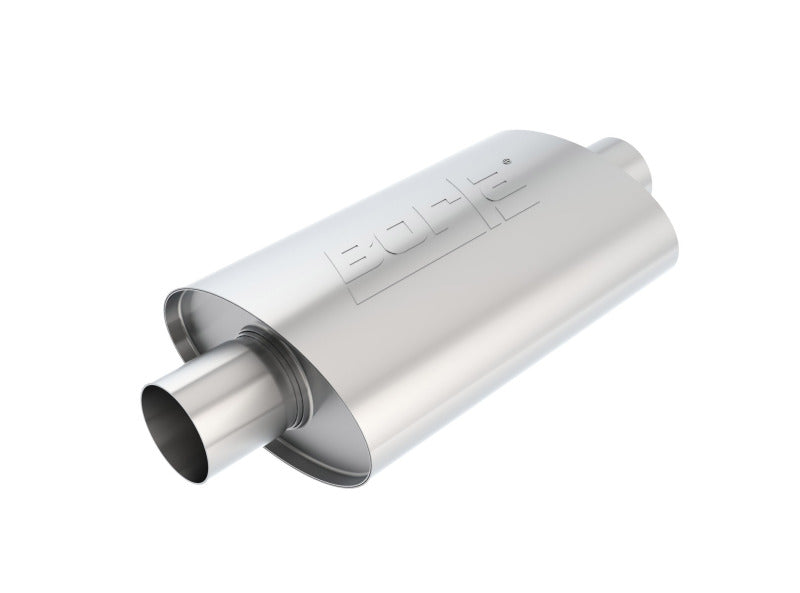 Borla XR-1 Sportsman Muffler | Oval 2.5in In/Out 12in Case (40941)