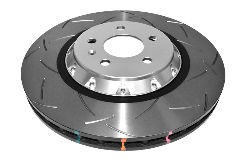 DBA 345mm Front 5000 Series Slotted Rotor w/ Silver Hat | Audi A6 Quattro (14-20) (DBA52832SLVS)