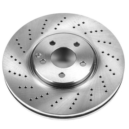 PowerStop Front Brake Rotor | Mercedes-Benz E350 (07-09) (EBR861)