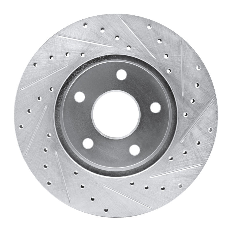 DFC D&S Silver Brake Rotor (FRONT LEFT): Jeep Grand Cherokee (99-04)